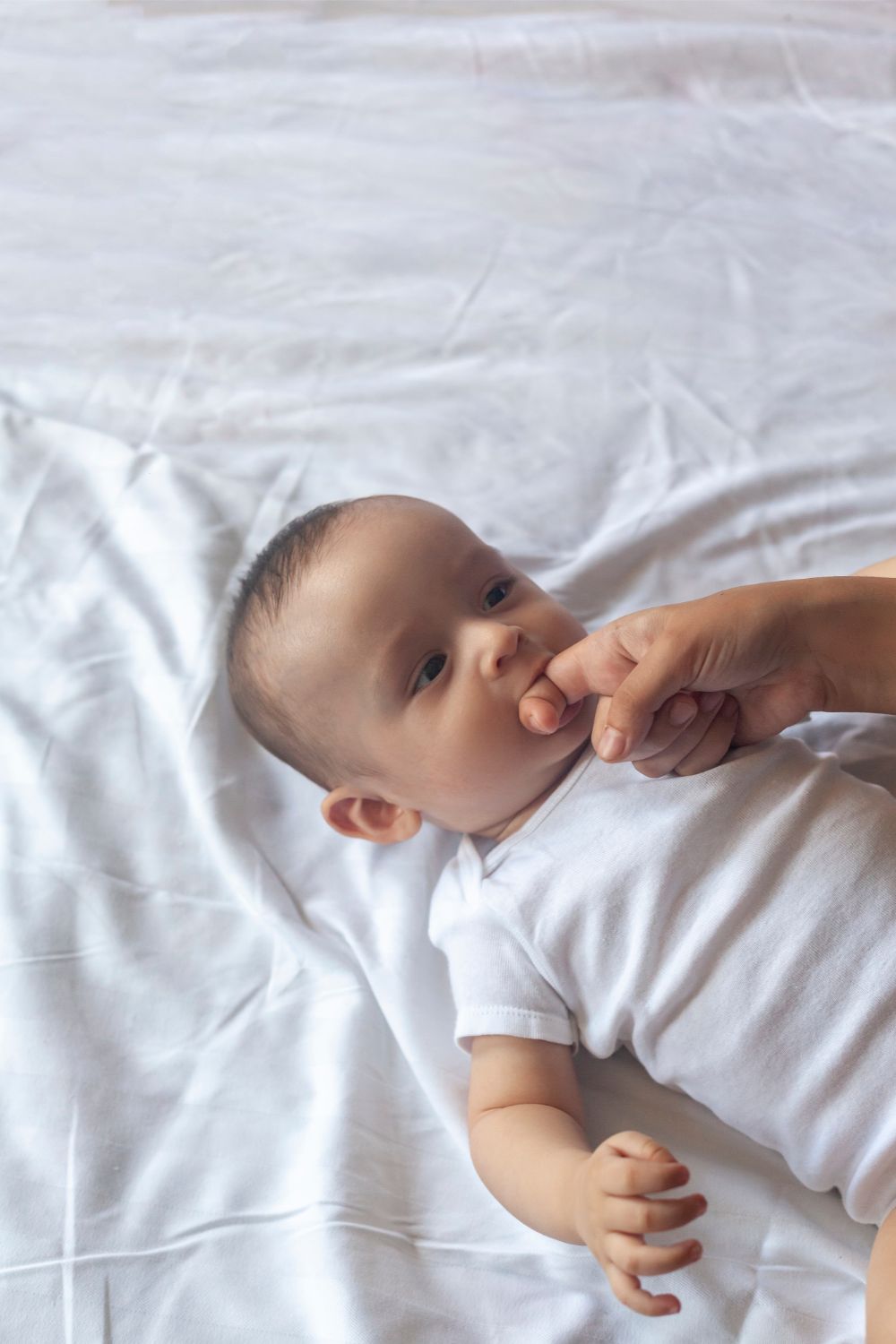 Baby Gets Upper Teeth First