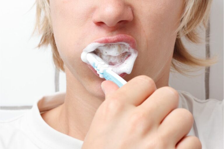 What is the White Stringy Stuff in My Mouth After I Brush My Teeth?