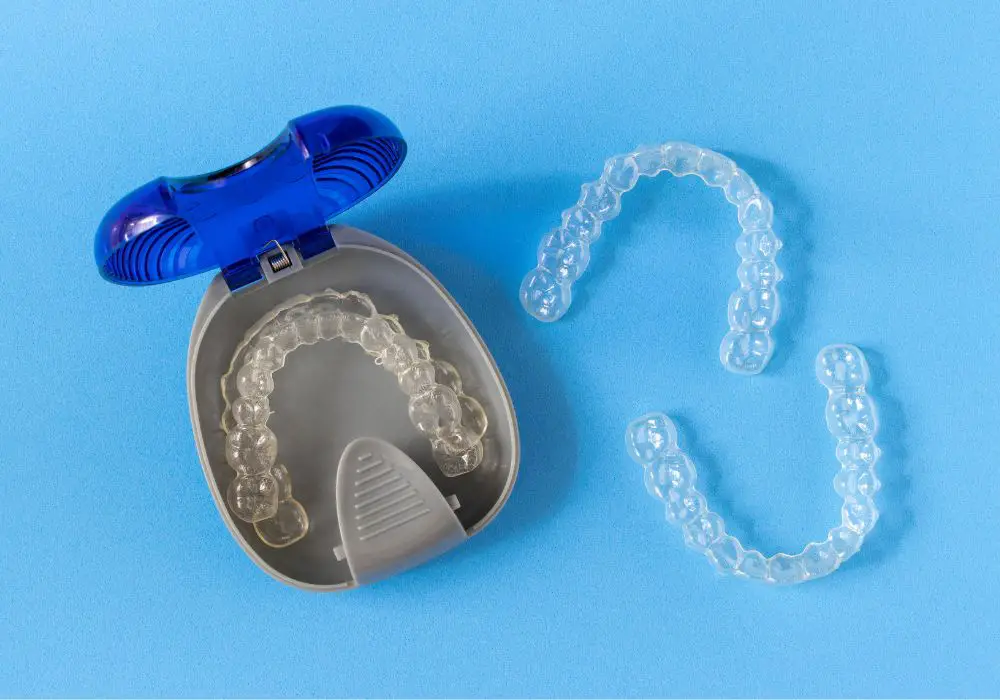 Step-by-step Invisalign process for front teeth