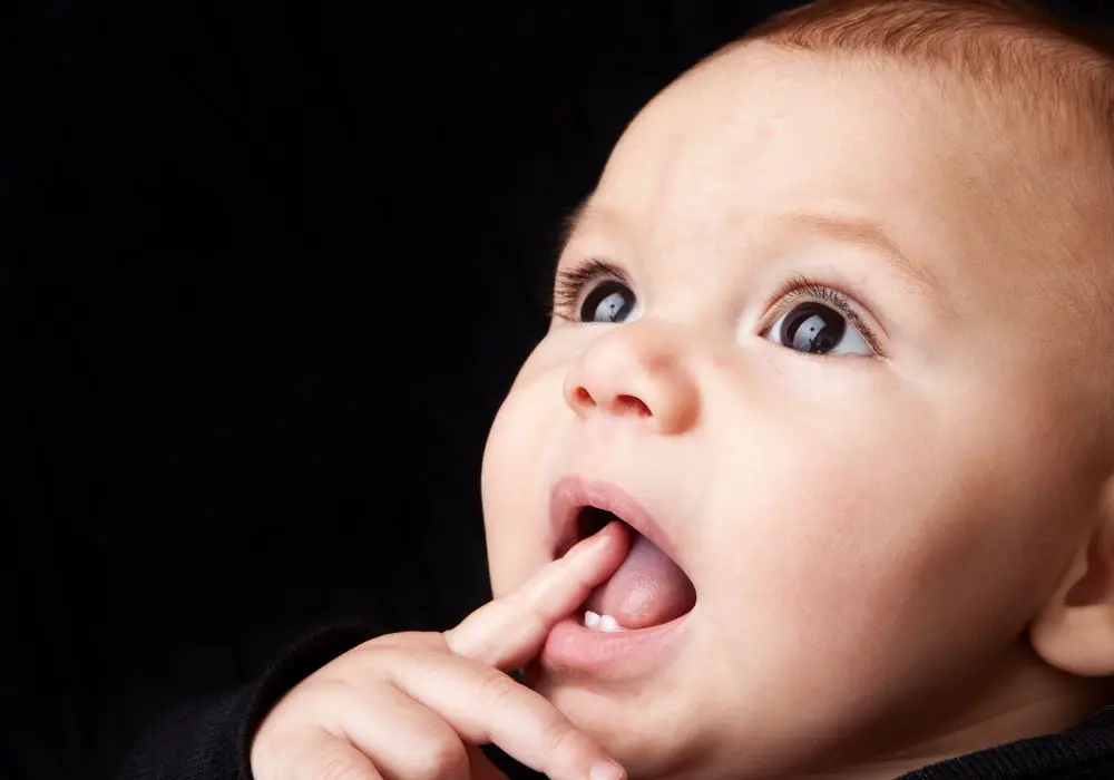 Why teething may seem related to sickness