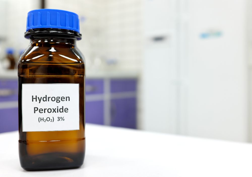 Hydrogen peroxide is a chemical compound